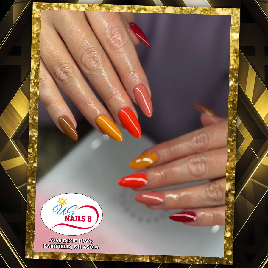 Nail design by U.S Nails 8